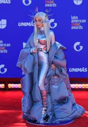 April 20, 2023, Las Vegas, Nevada, USA: Mar Sous on the red carpet of the 2023 Latin American Music Awards held on Thursday April 20, 2023 at the MGM Grand in Las Vegas, Nevada. PI Las Vegas USA - ZUMAp124 1028403078st Copyright: xJAVIERxROJASx