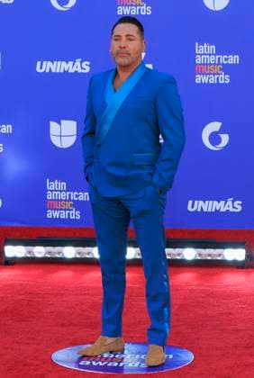 April 20, 2023, Las Vegas, Nevada, USA: Oscar de la Hoya on the red carpet of the 2023 Latin American Music Awards held on Thursday April 20, 2023 at the MGM Grand in Las Vegas, Nevada. PI Las Vegas USA - ZUMAp124 1028403343st Copyright: xJAVIERxROJASx