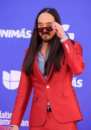 April 20, 2023, Los Angeles, California, USA: STEVE AOKI on the red carpet of the 2023 Latin American Music Awards held on Thursday April 20, 2023 at the MGM Grand. Las Vegas USA - ZUMAp124 20230420_zaa_p124_050 Copyright: xJAVIERxROJASx