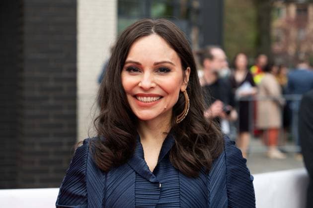 Grimmepreis fuer NEULAND; Mina Tander, Schauspielerin, Roter Teppich, Red Carpet Show, Ankunft, arrival, 59. Verleihung des Adolf-Grimme-Preises Adolf-Grimme-Preis Grimmepreis in Marl, 21.04.2023. oÂ¥Ã‚