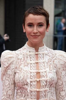 Grimmepreis fuer NEULAND; Peri Baumeister, Schauspielerin, Roter Teppich, Red Carpet Show, Ankunft, arrival, 59. Verleihung des Adolf-Grimme-Preises Adolf-Grimme-Preis Grimmepreis in Marl, 21.04.2023. oÂ¥Ã‚