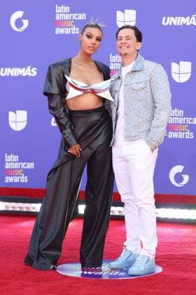 Lele Pons, Guaynaa at arrivals for Latin American Music Awards - Arrivals 2, MGM Grand Garden Arena, Las Vegas, NV April 20, 2023. Photo By: JA Everett Collection at arrivals for Latin American Music Awards - Arrivals 2, MGM Grand Garden Arena, Las Vegas, NV April 20, 2023. Photo By: JA Everett Collection PUBLICATIONXNOTxINxCANxCHNxFRAxITAxJPNxNORxPOLxRUSxESPxUKxUSA