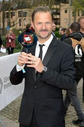 Philipp Hochmair bei der 59. Verleihung des Grimme Preises 2023 im Theater der Stadt Marl. Marl, 21.04.2023
