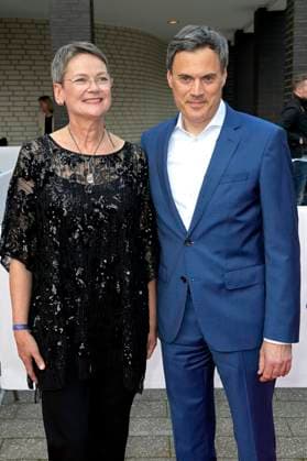 Frauke Gerlach und Norbert Himmler bei der 59. Verleihung des Grimme Preises 2023 im Theater der Stadt Marl. Marl, 21.04.2023