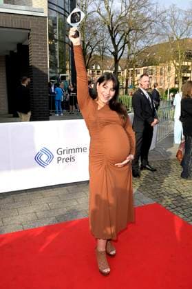 Almila Bagriacik bei der 59. Verleihung des Grimme Preises 2023 im Theater der Stadt Marl. Marl, 21.04.2023