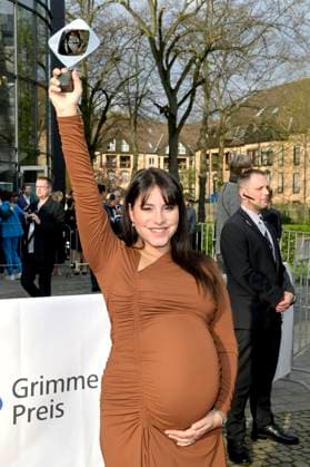 Almila Bagriacik bei der 59. Verleihung des Grimme Preises 2023 im Theater der Stadt Marl. Marl, 21.04.2023