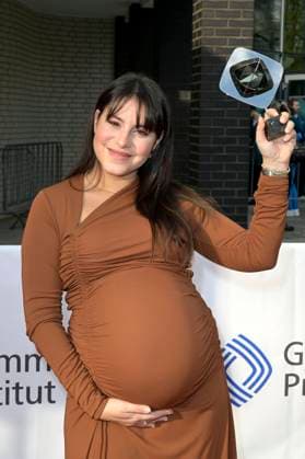 Almila Bagriacik bei der 59. Verleihung des Grimme Preises 2023 im Theater der Stadt Marl. Marl, 21.04.2023