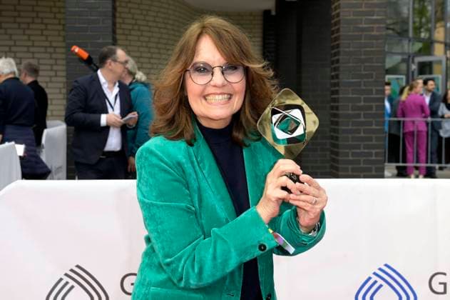 Caroline Link bei der 59. Verleihung des Grimme Preises 2023 im Theater der Stadt Marl. Marl, 21.04.2023