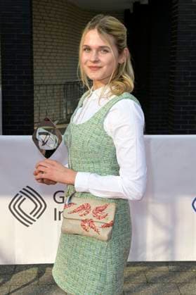 Marie Lina Smyrek bei der 59. Verleihung des Grimme Preises 2023 im Theater der Stadt Marl. Marl, 21.04.2023