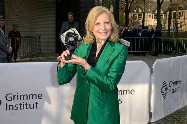Maren Kroymann bei der 59. Verleihung des Grimme Preises 2023 im Theater der Stadt Marl. Marl, 21.04.2023