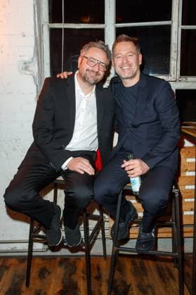 Nominiertenabend des Deutschen Filmpreises Lola 2023 Sven Budelmann und Florian Gallenberger beim Nominiertenabend des Deutschen Filmpreises Lola 2023 in der Fabrik 23 am 22.04.2023 in Berlin. Copyright: xEventpressxKochanx