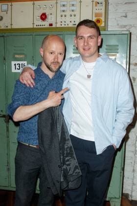 Nominiertenabend des Deutschen Filmpreises Lola 2023 Fabian Gasmia und Luvre47 beim Nominiertenabend des Deutschen Filmpreises Lola 2023 in der Fabrik 23 am 22.04.2023 in Berlin. Copyright: xEventpressxKochanx