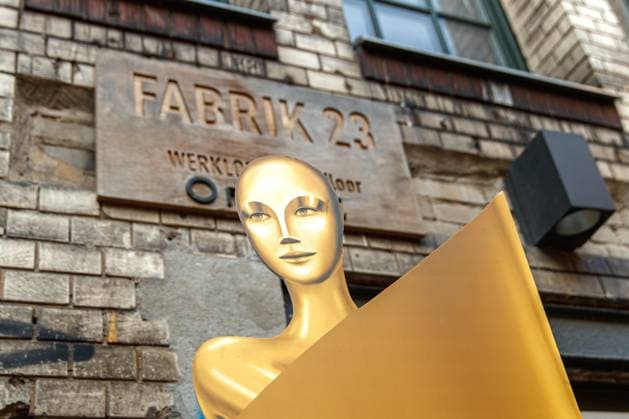 Nominiertenabend des Deutschen Filmpreises Lola 2023 GV Übersicht Aussenansicht vom Nominiertenabend des Deutschen Filmpreises Lola 2023 in der Fabrik 23 am 22.04.2023 in Berlin. Copyright: xEventpressxKochanx