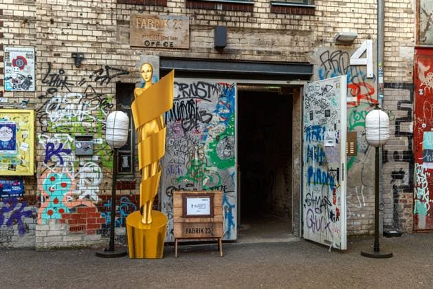 Nominiertenabend des Deutschen Filmpreises Lola 2023 GV Übersicht Aussenansicht vom Nominiertenabend des Deutschen Filmpreises Lola 2023 in der Fabrik 23 am 22.04.2023 in Berlin. Copyright: xEventpressxKochanx