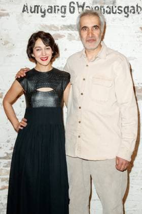 Nominiertenabend des Deutschen Filmpreises Lola 2023 Zar Amir Ebrahimi und Mehdi Bajestani beim Nominiertenabend des Deutschen Filmpreises Lola 2023 in der Fabrik 23 am 22.04.2023 in Berlin. Copyright: xEventpressxKochanx