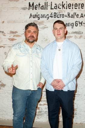 Nominiertenabend des Deutschen Filmpreises Lola 2023 David Wnendt und Luvre47 beim Nominiertenabend des Deutschen Filmpreises Lola 2023 in der Fabrik 23 am 22.04.2023 in Berlin. Copyright: xEventpressxKochanx