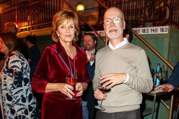 Nominiertenabend des Deutschen Filmpreises Lola 2023 Ulrike Kriener und Jakob Claussen beim Nominiertenabend des Deutschen Filmpreises Lola 2023 in der Fabrik 23 am 22.04.2023 in Berlin. Copyright: xEventpressxKochanx