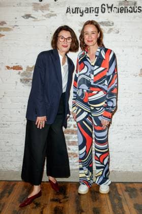 Nominiertenabend des Deutschen Filmpreises Lola 2023 Lisy Christl und Regina Tiedeken beim Nominiertenabend des Deutschen Filmpreises Lola 2023 in der Fabrik 23 am 22.04.2023 in Berlin. Copyright: xEventpressxKochanx