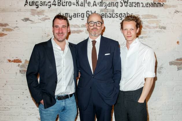 Nominiertenabend des Deutschen Filmpreises Lola 2023 James Friend, Edward Berger und Felix Kammerer beim Nominiertenabend des Deutschen Filmpreises Lola 2023 in der Fabrik 23 am 22.04.2023 in Berlin. Copyright: xEventpressxKochanx