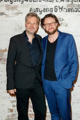 Nominiertenabend des Deutschen Filmpreises Lola 2023 Dennis Rettkowski und Markus Frank beim Nominiertenabend des Deutschen Filmpreises Lola 2023 in der Fabrik 23 am 22.04.2023 in Berlin. Copyright: xEventpressxKochanx