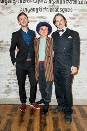 Nominiertenabend des Deutschen Filmpreises Lola 2023 Johannes Blech, Josefine Lindner und Max-Josef Schönborn beim Nominiertenabend des Deutschen Filmpreises Lola 2023 in der Fabrik 23 am 22.04.2023 in Berlin. Copyright: xEventpressxKochanx