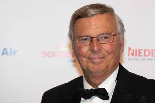 Laudator Wolfgang BOSBACH, Politiker, CDU, Die Goldene Sonne 2023, am 22.04.2023 im Wunderland Kalkar,