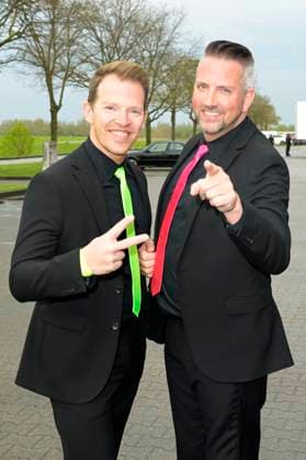 Neon bei der Verleihung der Goldenen Sonne 2023 während der Sonnenklar.TV Gala im Wunderland Kalkar. Kalkar, 22.04.2023