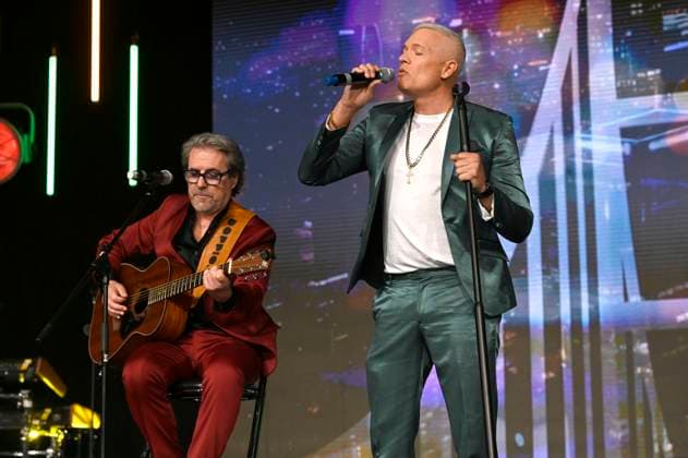 Dante Thomas bei der Verleihung der Goldenen Sonne 2023 während der Sonnenklar.TV Gala im Wunderland Kalkar. Kalkar, 22.04.2023