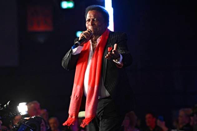 Roberto Blanco bei der Verleihung der Goldenen Sonne 2023 während der Sonnenklar.TV Gala im Wunderland Kalkar. Kalkar, 22.04.2023