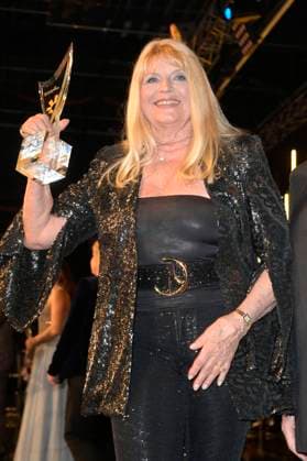 Marlene Charell bei der Verleihung der Goldenen Sonne 2023 während der Sonnenklar.TV Gala im Wunderland Kalkar. Kalkar, 22.04.2023