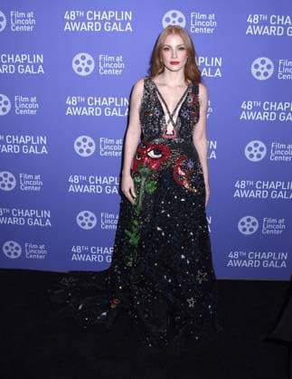 April 24, 2023, New York, New York, USA: Jessica Chastain attends the 48th Chaplin Award Honoring Viola Davis at Lincoln Centers Alice Tully Hall in New York. New York USA - ZUMAp281 20230424_zea_p281_019 Copyright: xPhotoxImagexPressx