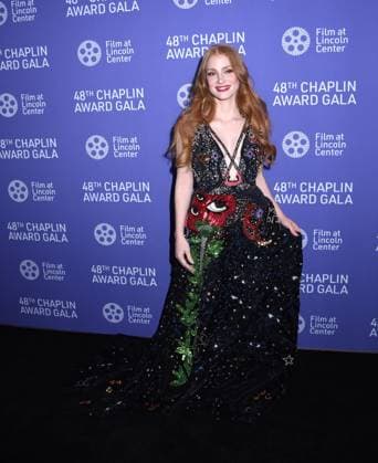 April 24, 2023, New York, New York, USA: Jessica Chastain attends the 48th Chaplin Award Honoring Viola Davis at Lincoln Centers Alice Tully Hall in New York. New York USA - ZUMAp281 20230424_zea_p281_026 Copyright: xPhotoxImagexPressx