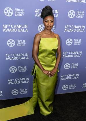 NY: 48th Chaplin Award Gala Honoring Viola Davis Jayme Lawson wearing dress by Prada attends the 48th Chaplin Award Gala honoring Viola Davis at Alice Tully Hall New York New York United States Copyright: LevxRadin