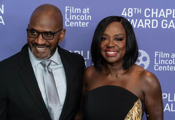 NY: 48th Chaplin Award Gala Honoring Viola Davis Julius Tennon and Viola Davis wearing dress by Jason Wu attend the 48th Chaplin Award Gala honoring Viola Davis at Alice Tully Hall New York New York United States Copyright: LevxRadin