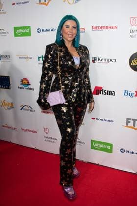 Kate MERLAN, Roter Teppich, Red Carpet Show, Ankunft, arrival, Die Goldene Sonne 2023, am 22.04.2023 im Wunderland Kalkar,