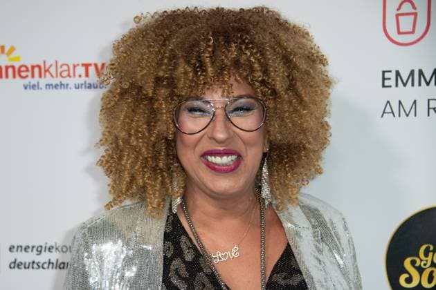 Esther Filly RIDSTYLE, Saengerin, Roter Teppich, Red Carpet Show, Ankunft, arrival, Die Goldene Sonne 2023, am 22.04.2023 im Wunderland Kalkar,
