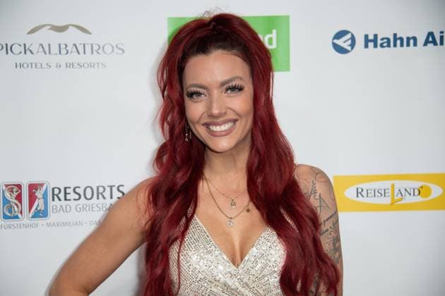 Aline JOST, Schauspielerin, Roter Teppich, Red Carpet Show, Ankunft, arrival, Die Goldene Sonne 2023, am 22.04.2023 im Wunderland Kalkar,