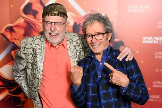 2023 APRA MUSIC AWARDS, Alex Cunningham arrives at the 2023 APRA Music Awards at the International Convention Centre, in Sydney, Thursday, April 27, 2023. ( NO ARCHIVING, EDITORIAL USE ONLY, NO USE IN BOOKS WITHOUT CONSENT SYDNEY NSW AUSTRALIA  Copyright: xJAMESxGOURLEYx 20230427001791441301