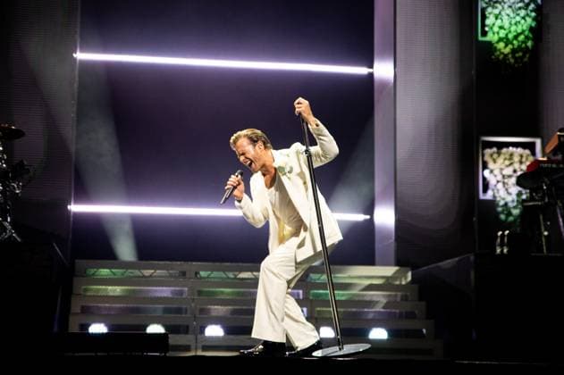 Entertainment Themen der Woche KW17 Olly Murs performing at Leeds First Direct Arena. Featuring: Olly Murs Where: Leeds, United Kingdom When: 28 Apr 2023 Credit: Graham Finney Cover Images Copyright: xGrahamxFinneyx xCoverxImagesx 52663632 EDITORIAL USE ONLY. NOT FOR USE BY NEWSPAPERS BASED IN THE UK.