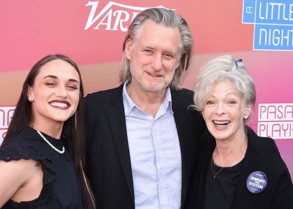 30 April 2023 - Pasadena, California - Alice Kremelberg, Bill Pullman and Frances Fisher. Pasadena Playhouse Presents Opening Night Performance Of A Little Night Music at Pasadena Playhouse. Photo Credit: Billy Bennight AdMedia 291356 2023-04-30 California Pasadena Etats-Unis  Copyright: xAdMediax STAR_291356_055