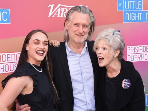 30 April 2023 - Pasadena, California - Alice Kremelberg, Bill Pullman and Frances Fisher. Pasadena Playhouse Presents Opening Night Performance Of A Little Night Music at Pasadena Playhouse. Photo Credit: Billy Bennight AdMedia 291356 2023-04-30 California Pasadena Etats-Unis  Copyright: xAdMediax STAR_291356_067