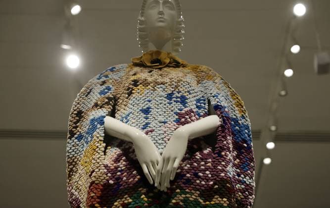 Fashion is on display at the Karl Lagerfeld: A Line of Beauty press preview on the morning before The Met Gala at The Metropolitan Museum of Art in New York City on Monday, May 1, 2023.  NYP202305019016 JOHNxANGELILLO