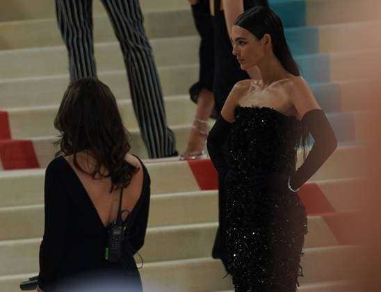 RECORD DATE NOT STATED MET GALA 2023 (KARL LAGERFELD, A Line of Beauty) (NEW) MET GALA 2023 (KARL LAGERFELD, A Line of Beauty). May 01, 2023, New York, USA: The Met Gala was held in New York City, with theme of Karl Lagerfeld (In Line of Beauty). He was also honored because of his contributions in the field of fashion, like the well - known brands- Chloe, Fendi, Balmain, Patou and Chanel. And as expected the Met Gala 2023 was successfully attended by famous personalities in the society. Credit: Jorge Estrellado Thenews2 MET GALA 2023 (KARL LAGERFELD, A Line of Beauty) Copyright: xJorgexEstrelladox