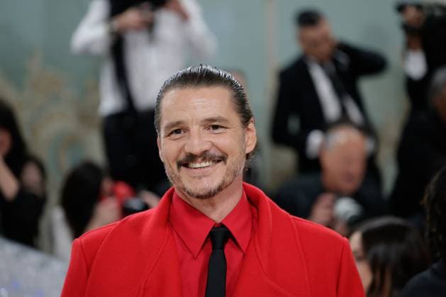 Pedro Pascal arrives on the red carpet for The Met Gala at The Metropolitan Museum of Art celebrating the opening of Karl Lagerfeld: A Line of Beauty in New York City on Monday, May 1, 2023.  NYP202305015301 JOHNxANGELILLO