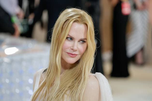 Nicole Kidman arrives on the red carpet for The Met Gala at The Metropolitan Museum of Art celebrating the opening of Karl Lagerfeld: A Line of Beauty in New York City on Monday, May 1, 2023.  NYP2023050190013 JOHNxANGELILLO