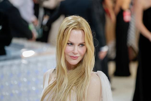 Nicole Kidman arrives on the red carpet for The Met Gala at The Metropolitan Museum of Art celebrating the opening of Karl Lagerfeld: A Line of Beauty in New York City on Monday, May 1, 2023.  NYP2023050190015 JOHNxANGELILLO