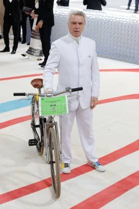 arrives on the red carpet for The Met Gala at The Metropolitan Museum of Art celebrating the opening of Karl Lagerfeld: A Line of Beauty in New York City on Monday, May 1, 2023.  NYP2023050190024 JOHNxANGELILLO