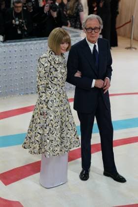 Anna Wintour, Bill Nighy at arrivals for Karl Lagerfeld: A Line of Beauty - The Costume Institute Met Gala - Part 1, The Metropolitan Museum of Art, New York, NY May 1, 2023. Photo By: Kristin Callahan Everett Collection at arrivals for Karl Lagerfeld: A Line of Beauty - The Costume Institute Met Gala - Part 1, The Metropolitan Museum of Art, New York, NY May 1, 2023. Photo By: Kristin Callahan Everett Collection PUBLICATIONXNOTxINxCANxCHNxFRAxITAxJPNxNORxPOLxRUSxESPxUKxUSA