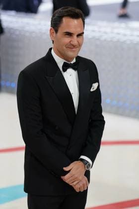 Roger Federer at arrivals for Karl Lagerfeld: A Line of Beauty - The Costume Institute Met Gala - Part 1, The Metropolitan Museum of Art, New York, NY May 1, 2023. Photo By: Kristin Callahan Everett Collection at arrivals for Karl Lagerfeld: A Line of Beauty - The Costume Institute Met Gala - Part 1, The Metropolitan Museum of Art, New York, NY May 1, 2023. Photo By: Kristin Callahan Everett Collection PUBLICATIONXNOTxINxCANxCHNxFRAxITAxJPNxNORxPOLxRUSxESPxUKxUSA