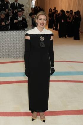 Arrivals for the 2023 Met Gala - Karl Lagerfeld: A Line Of Beauty at the Metropolitan Museum of Art. Featuring: Eaddy Kiernan Bunzel Where: New York, New York, United States When: 01 May 2023 Credit: Jennifer Graylock INSTARimages **Jennifer Graylock-Graylock.com** Copyright: xJenniferxGraylock-Graylock.comx 52672109 EDITORIAL USE ONLY. NOT FOR USE BY NEWSPAPERS BASED IN THE UK.